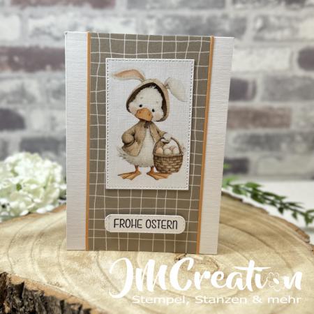 Gänse Kärtchen - Serie Gänseglück - Designpapier